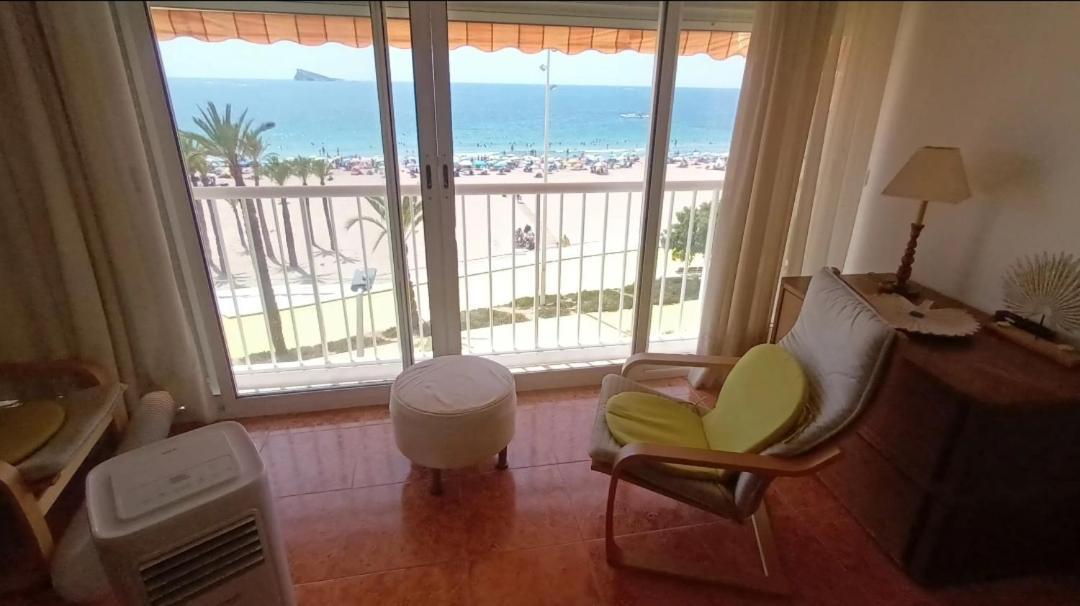 Apartamento Acapulco Luxe Piso 3 En 1A Linea Playa Poniente Benidorm Top Vistas Al Mar Espectaculares Y De Luxe Con Acceso A Piscina Y Garaje Privado Exterior photo